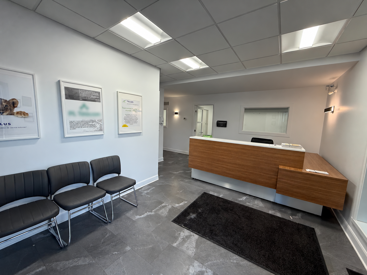 Accueil et salle d’attente de Parenthèse Santé